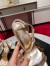 Christian Louboutin Mascasandal 85mm Sandals in Gold Leather