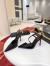 Christian Louboutin Rosa Z Slingback Pumps 100mm in Black Patent Leather
