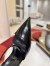Christian Louboutin Rosa Z Slingback Pumps 100mm in Black Patent Leather