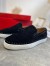 Christian Louboutin Men's Pik Boat Flat Sneakers Black