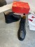 Christian Louboutin Men's Louis Flat Sneakers in Black Leather