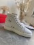 Christian Louboutin Men's Louis Flat Sneakers In White Leather