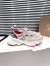 Christian Louboutin Women's Trailnrun Sneakers in Albatre Mesh and Suede