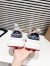 Christian Louboutin Women's Trailnrun Sneakers in Grey Mesh and Suede