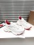 Christian Louboutin Women's Trailnrun Sneakers in White Mesh and Leather