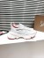 Christian Louboutin Women's Trailnrun Sneakers in White Mesh and Leather