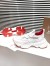 Christian Louboutin Women's Trailnrun Sneakers in White Mesh and Leather