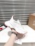 Christian Louboutin Women's Trailnrun Sneakers in White Mesh and Leather