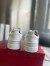 Christian Louboutin Women's Louis Junior Spikes Sneakers In White Leather