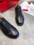 Christian Louboutin Women's Vieira Flat Sneakers In Black Leather