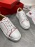 Christian Louboutin Women's Vieirissima Sneakers In White Leather