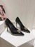 Dolce & Gabbana Lollo Pumps 90mm in Black Patent Leather