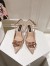 Dolce & Gabbana Rainbow Slingbacks Pumps 60mm in Nude Lace