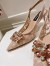 Dolce & Gabbana Rainbow Slingbacks Pumps 60mm in Nude Lace