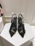 Dolce & Gabbana Rainbow Slingbacks Pumps 90mm in Black Lace