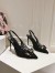 Dolce & Gabbana Rainbow Slingbacks Pumps 90mm in Black Lace