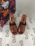 Dolce & Gabbana Brown Lguana-print Mules with DG Pop Heel