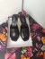 Dolce & Gabbana Black Lguana-print Mules with DG Pop Heel