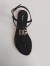 Dolce & Gabbana DG Thong Sandals In Black Patent Leather  