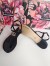 Dolce & Gabbana DG Thong Sandals In Black Patent Leather  