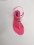 Dolce & Gabbana DG Thong Sandals In Pink Patent Leather  