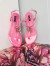 Dolce & Gabbana DG Thong Sandals In Pink Patent Leather  