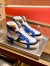 Dolce & Gabbana Men's Blue Custom 2.Zero High-top Sneakers