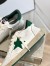 Golden Goose Women's Ball Star Sneakers with Green Star and Heel Tab