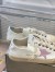 Golden Goose Women's V-Star Sneakers with Pink Suede Star