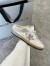 Golden Goose Women's White Ball Star Sabots with Shearling Lining