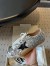 Golden Goose Women's True-Star Sneakers in Silver Sequins