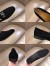 Hermes Men's Tenor Loafers In Black Suede Calfskin