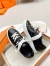 Hermes Men's Day Sneakers in Black Leather