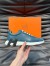 Hermes Men's Bouncing Sneakers in Blue Leather