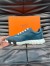 Hermes Men's Bouncing Sneakers in Blue Leather