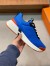 Hermes Heros Sneakers in Blue Technical Knit