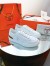 Hermes Men's Get Sneakers in White Calfskin