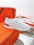 Hermes Men's Get Sneakers in White Calfskin