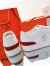 Hermes Men's Get Sneakers in White Calfskin