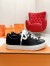 Hermes Women's Day Sneakers in Black Leather