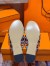 Hermes Thalassa Slide Sandals In Silver Lambskin