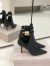 Jimmy Choo Nell Ankle Boots 85mm in Black Leather