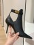 Jimmy Choo Nell Ankle Boots 85mm in Black Leather