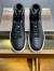 Jimmy Choo Men's Hawaii High-top Sneaker In Black Leather