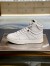  Jimmy Choo Men's Hawaii High-top Sneaker In White Leather