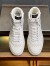  Jimmy Choo Men's Hawaii High-top Sneaker In White Leather