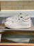 Jimmy Choo Men's Hawaii Sneakers In White Leather