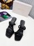 Jimmy Choo Diosa 90 Sandals In Black Nappa Leather