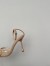 Jimmy Choo Ixia Sandals 95mm in Beige Patent Calfskin