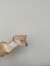 Jimmy Choo Ixia Sandals 95mm in Beige Patent Calfskin
